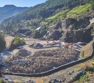 Viuda de Sainz y Heidelberg Materials inauguran una planta de tratamiento de residuos de construcción