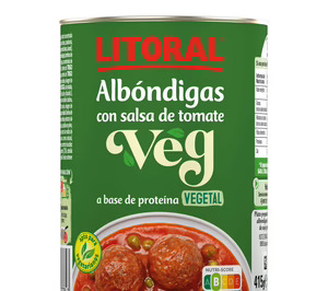 Litoral se hace vegana con sus nuevas albóndigas de proteína vegetal