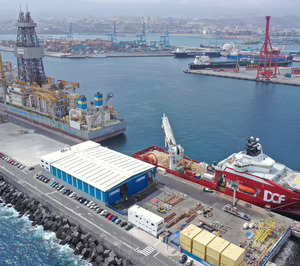 El tráfico de mercancías en los puertos de interés general cierra 2023 con 543 millones de toneladas, un 3,3% menos que en 2022