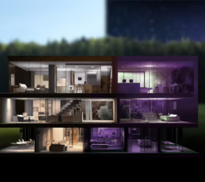 El sistema Audio Multiroom de Loxone crea una experiencia envolvente y personalizada