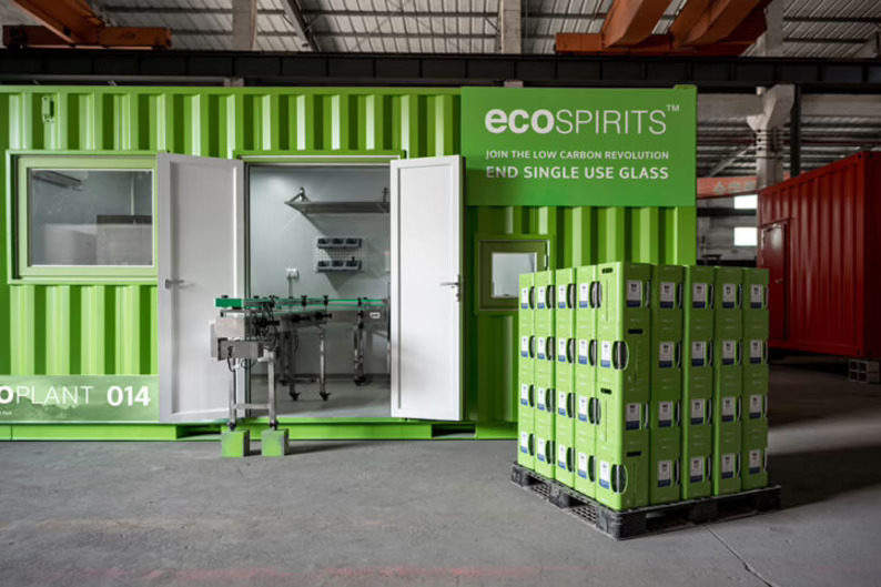 Ecospirits, 4 M para implementar en España su sistema circular de envases para bebidas espirituosas