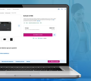 Konica Minolta lanza su tienda online en España