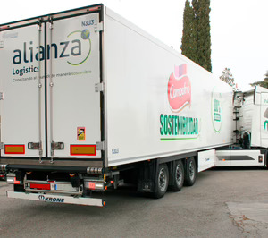 Alianza Logistics incorpora su primer camión eléctrico para servicios a Campofrío