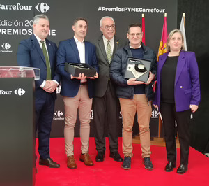 Tosfrit obtiene el galardón a la mejor Pyme 2023 de Castilla-La Mancha por parte de Carrefour