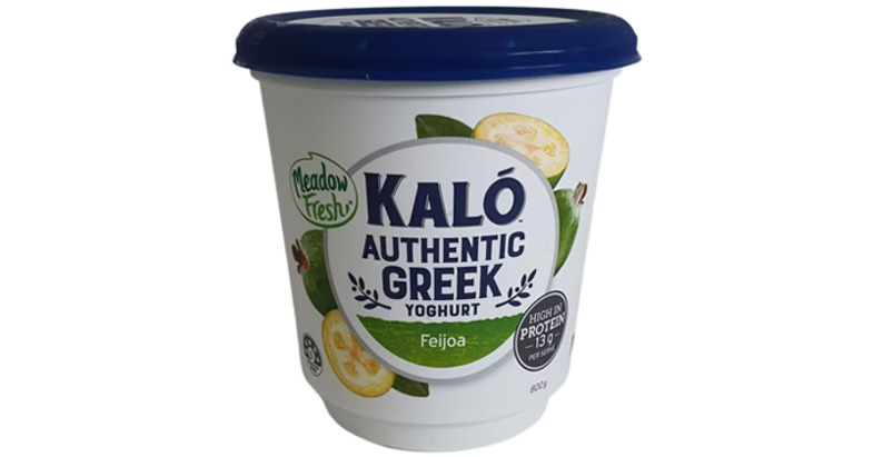 Yogur griego con feijoa (fruta originaria de América del Sur) de la marca Meadow Fresh [3]