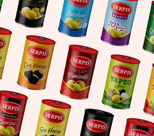 Serpis amplía su gama de aceitunas y presenta su renovada marca