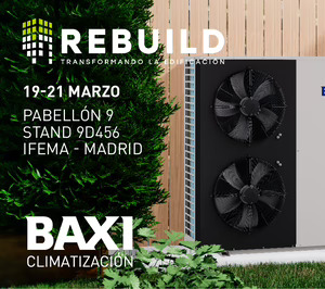 Baxi presenta en Rebuild 2024 su apuesta por la innovación con sistemas de aerotermia R290