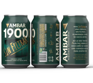Ambar amplía su porfolio de cervezas artesanas con la 1900 Sin Filtrar