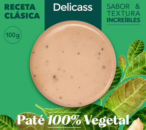 Delicass amplía gama de patés plant-based con nuevos sabores y formato