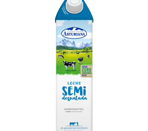 Nueva imagen para la leche Central Lechera Asturiana