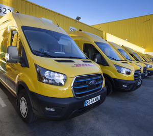 DHL Express refuerza su flota sostenible de la mano de Ford Pro