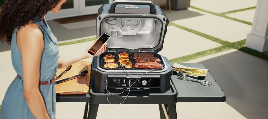 Ninja Outdoor, suma BBQ en formato XL conectado