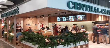 Ibersol abre el primer Central Café del aeropuerto Adolfo Suárez Madrid-Barajas