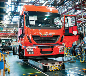 La matriculación de vehículos industriales recupera con creces el crecimiento a doble dígito