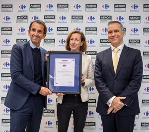 Carrefour consigue el certificado de Aenor de Desperdicio Alimentario Cero