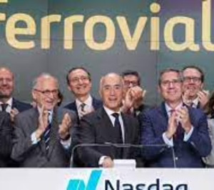 Ferrovial comienza a cotizar en el Nasdaq