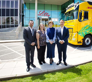 Lilly y DHL ponen en marcha el transporte de medicamentos internacional con biodiésel