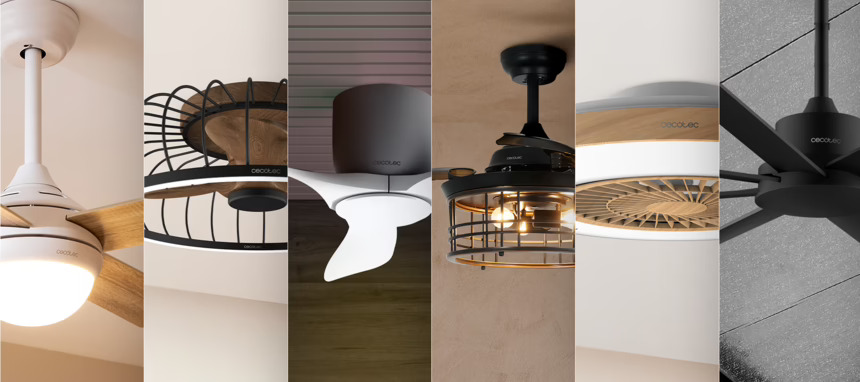 Cecotec extiende notablemente su gama de ventiladores de techo