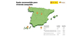 Sepes compra seis solares a Defensa para el desarrollo de más de 400 viviendas asequibles