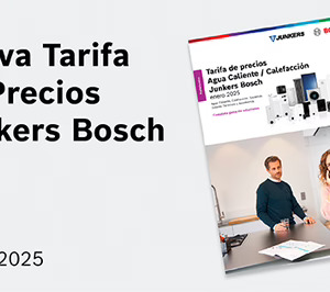 Junkers Bosch lanza su tarifa de precios 2025 con novedades en ACS
