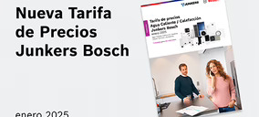 Junkers Bosch lanza su tarifa de precios 2025 con novedades en ACS