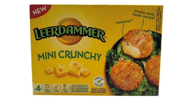 Aperitivos crujientes de queso Leerdammer Mini Crunchy [4]