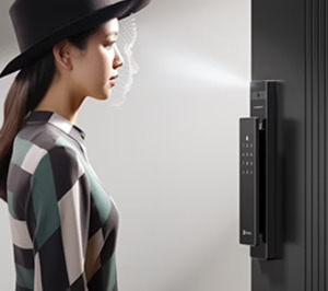 EZVIZ DL50 con reconocimiento facial y huella dactilar