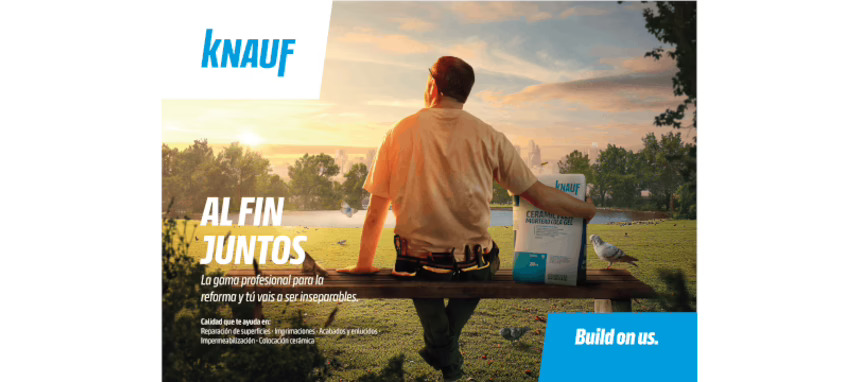 Knauf lanza una nueva gama de materiales para reparación, rehabilitación y reforma
