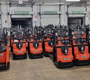 Stef confía en Toyota Material Handling para soluciones punteras de carretillas elevadoras de hidrógeno
