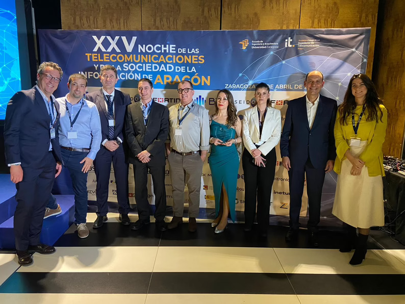 Ibernex recibe el Premio Empresa del Año en la Noche de las Telecomunicaciones
