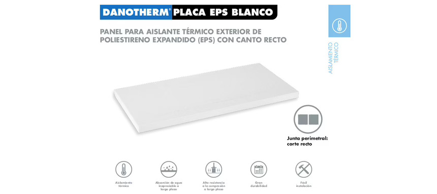 Danosa amplía su gama de paneles para aislamiento térmico y sistemas SATE