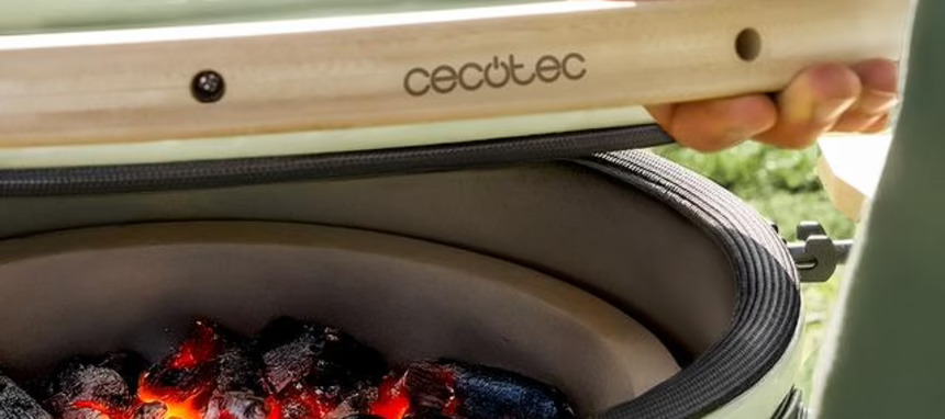 Cecotec Jardín crece con barbacoas de cerámica y un robot solar