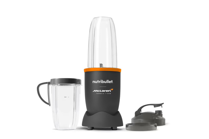 nutribullet pisa el acelerador con McLaren