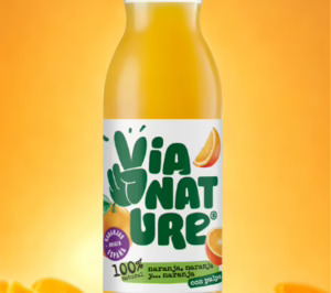 Vianature lanza una nueva versión de su zumo de naranja refrigerado