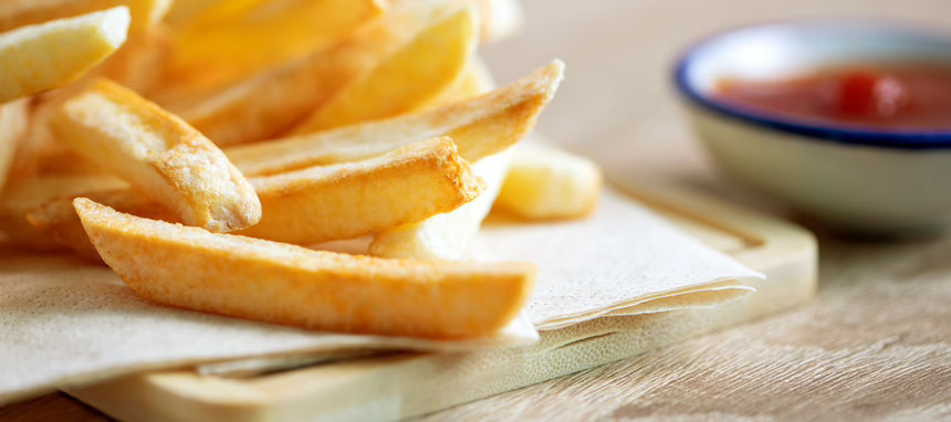 Las patatas prefritas,potenciando las variedades más crujientes