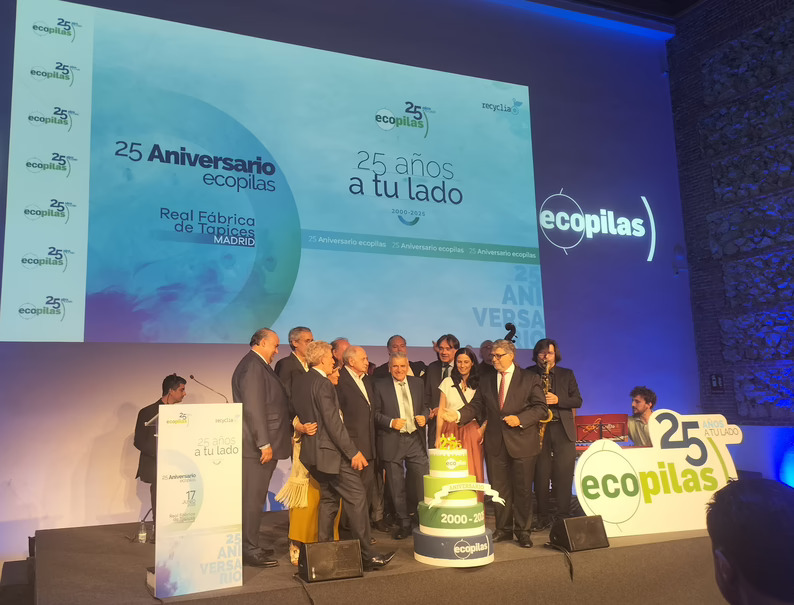 Ecopilas supera las 81.700 toneladas de pilas y baterías gestionadas y 51.000 puntos de recogida desde 2000