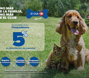 Carrefour crea un Club de Mascotas con descuentos