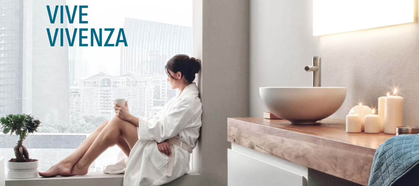 Vivenza, la apuesta por las exposiciones dedicadas al baño de GrupoSiete