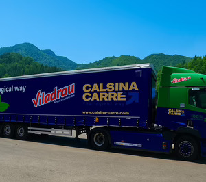 Calsina y Carré incorpora un camión eléctrico para prestar servicio a Viladrau