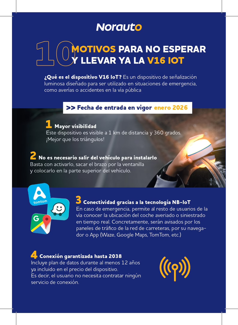 A seis meses de su obligatoriedad: Esto es lo que hay que tener en cuenta a la hora de compra la V16