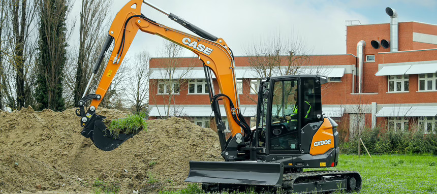 Case lanza la nueva gama de excavadoras midi Serie E, de 8 a 10 toneladas