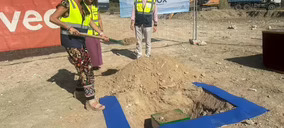 La Junta pone la primera piedra de la residencia de Albox, financiada con 2,5 M