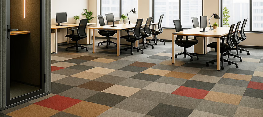 Andemen lanza una innovadora moqueta hecha de vaqueros reciclados