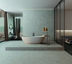 Exagres presenta Bedford, cerámica extruida para proyectos de interior y exterior