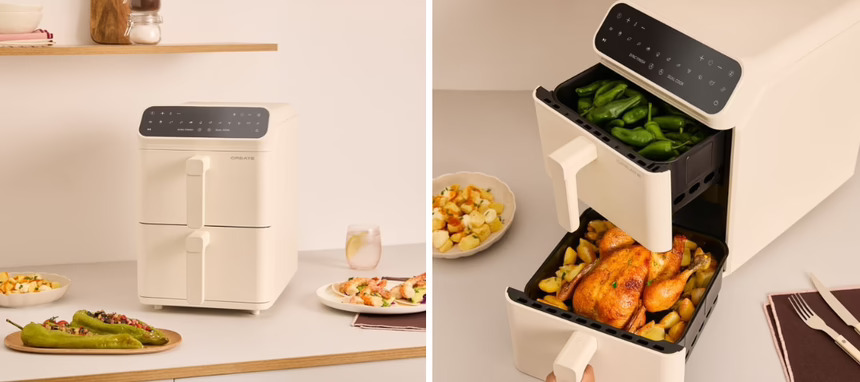 Lo nuevo de Create: de freidora vertical a auriculares inalámbricos