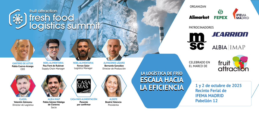 La Logística de Frío escala hacia la eficiencia: VI Fresh Food Logistics Summit