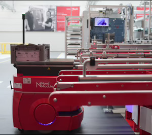 Los robots móviles de Omron optimizan el flujo en Danfoss Power Solutions