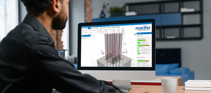 Noxifer lanza una herramienta online para el cálculo preciso de conexiones estructurales