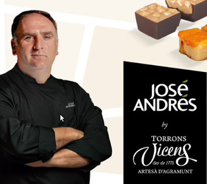 Vicens lanza una nueva gama de la mano del chef José Andrés