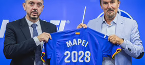 Mapei patrocinará al Getafe durante las tres próximas temporadas
